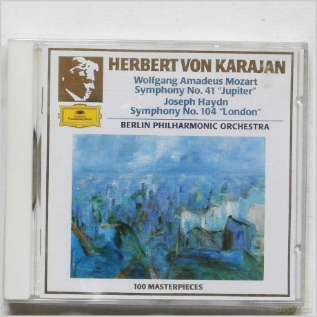 Berliner Philharmoniker & Herbert von Karajan: KARAJAN-EDITION ||| Mozart: Symphonie Nr.41 >Jupiter<, Symphonie Nr.104 >Londoner< [CD]