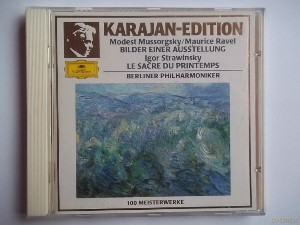 Berliner Philharmoniker & Herbert von Karajan: KARAJAN-EDITION ||| Mussorgsky/Ravel - Bilder einer Ausstellung ; Stravinsky - Le Sacre du Printemps [CD]