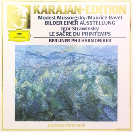 Berliner Philharmoniker & Herbert von Karajan: KARAJAN-EDITION ||| Mussorgsky/Ravel - Bilder einer Ausstellung ; Stravinsky - Le Sacre du Printemps [CD]