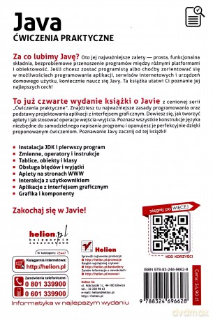 Java Ćwiczenia Praktyczne - Marcin Lis [KSIĄŻKA]