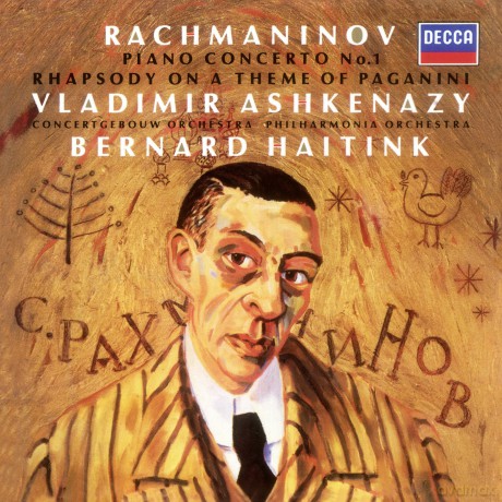 Vladimir Ashkenazy & Concertgebouw Orchestra & Bernard Haitink: Rachmaninov: Piano Concerto No.1, Rhapsody On A Theme Of Paganini [CD]
