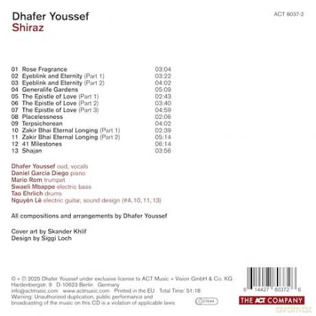 Dhafer Youssef: Shiraz [CD]