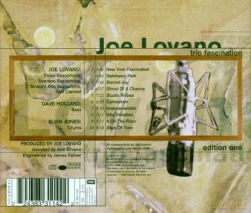Joe Lovano: Trio Fascination [CD]