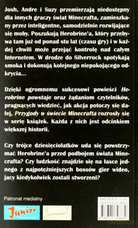 Przygody w świecie Minecrafta. Tom 4. Kraina smoków - S.D. Stuart [KSIĄŻKA]