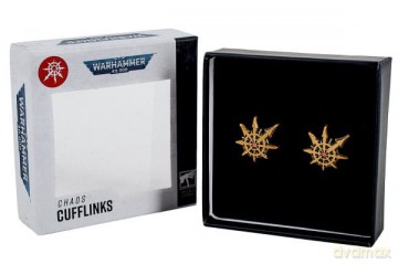 Warhammer 40,000 Cufflinks Chaos
