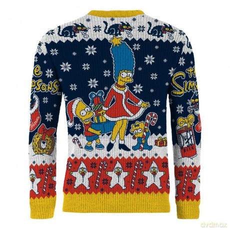 Simpsons Christmas Sweater D'oh Ho Ho! Size M
