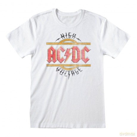 AC/DC T-Shirt Vintage High Voltage Size L