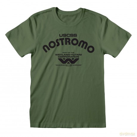 Alien T-Shirt Retro Nostromo Size L