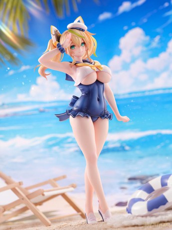 Phantasy Star Online 2 PVC Statue 1/7 Es Cool Breeze Gene - Summer Vacation 26 cm