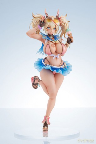Idola Phantasy Star Saga PVC Statue 1/7 Summer Innocent Gene Chaos 27 cm