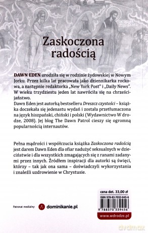 Zaskoczona Radością Jak Święci Pomagają W Uzdrawianiu Seksualnych Zranień - Dawn Eden [KSIĄŻKA]