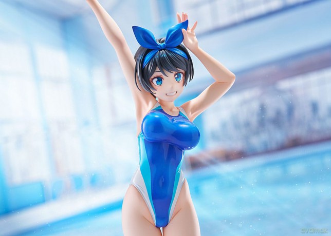 Rent-a-Girlfriend PVC Statue 1/7 Ruka Sarashina Competition Swimsuit Ver. 29 cm