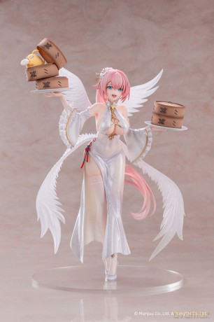 Azur Lane PVC Statue 1/6 Theseus: New Year's White Plumage Ver. 27 cm