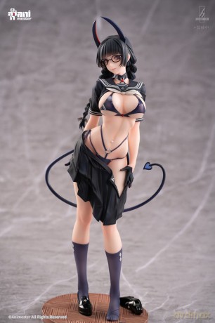 Original Character Statue 1/6 Succubus Class President Reina Illustration by Ban! 30 cm