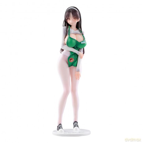 Original Character Statue 1/6 First Business! Mari Hanamiya the Gentle Shop Assistant illustration by POPQN 28 cm
