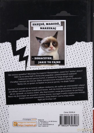 Grumpy Cat Książeczka Rasowego Marudy [KSIĄŻKA]