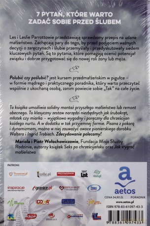 Polubić Czy Poślubić - Les I Leslie Parrottowie [KSIĄŻKA]