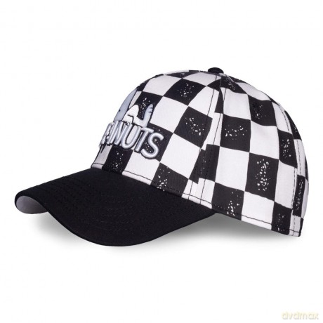 Peanuts Baseball Cap Checkerboard Logo
