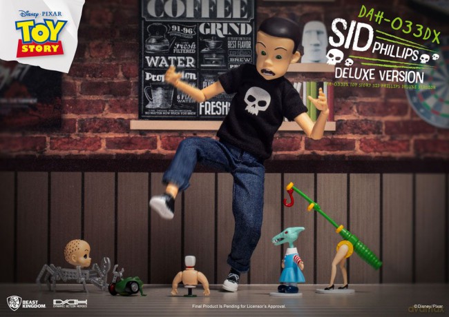 Toy Story Dynamic 8ction Heroes Action Figure Sid Phillips Deluxe Version 14 cm