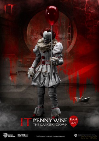 Stephen Kings It Dynamic 8ction Heroes Action Figure 1/9 Pennywise 21 cm
