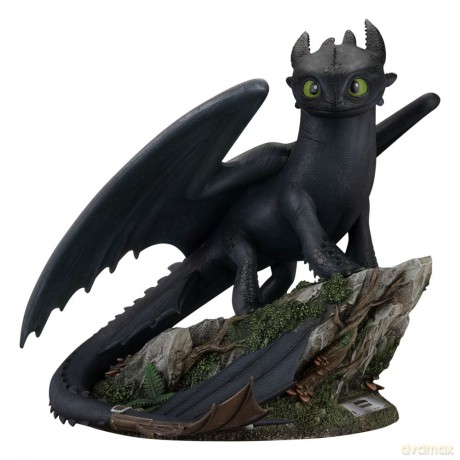 Dragons Master Craft Statue Standing Toothless 31 cm
