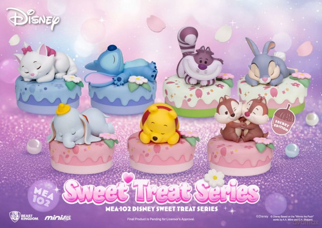 Disney Mini Egg Attack Blind Box Figures Sweet treat 5 cm Assortment (6)