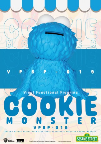 Sesame Street Piggy Vinyl Bank Cookie Monster 12 cm