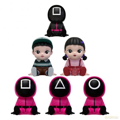 Squid Game Piggy Bank Blind Box Figures Series 11 cm Assortment (6)