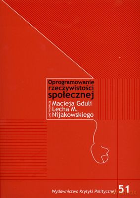 Oprogramowanie Rzeczywistości Społecznej [KSIĄŻKA]
