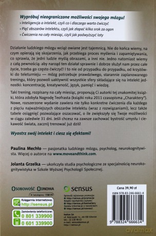 Trening Intelektu Wyćwicz Pamięć Koncentrację i Kreatywność W 31 Dni - Paulina Mechło, Jolanta Grzelka [KSIĄŻKA]