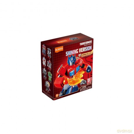 Transformers Blokees Plastic Model Kit Shining Version 01 Shining Roll Out Assortment (6)