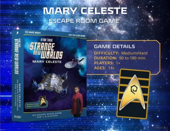 Star Trek: Strange New Worlds Escape Room Game Mary Celeste *English Version*