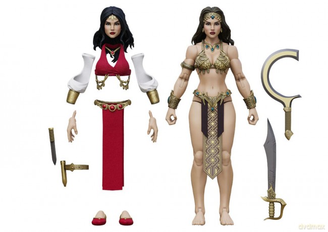 Conan the Barbarian Epic H.A.C.K.S. Action Figure 1/12 Belit: Queen of the Black Coast