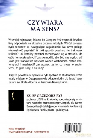 Cz Wiara Ma Sens - Grzegorz Ryś [KSIĄŻKA]