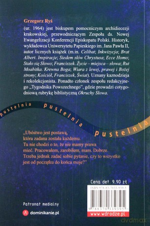 Bogaci Jego Ubóstwem - Grzegorz Ryś [KSIĄŻKA]
