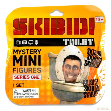 Skibidi Toilet Minifigures 6 cm Series 1 Display (24)