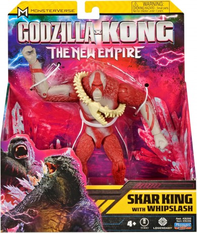 Godzilla x Kong: The New Empire Action Figure Skar King with Whipslash 15 cm