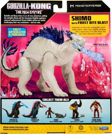 Godzilla x Kong: The New Empire Action Figure Shimo with Frost Bite Blast 15 cm
