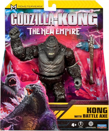 Godzilla x Kong: The New Empire Action Figure Kong with Battle Axe 15 cm