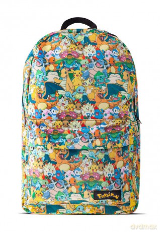 Pokémon Backpack Characters 45 x 35 cm