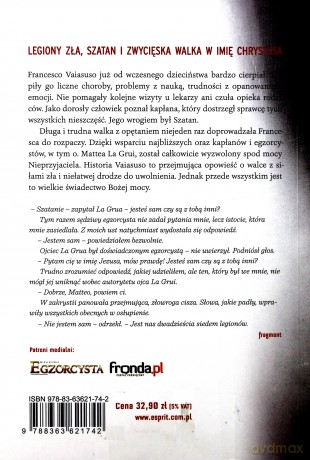 Moje Opętanie Relacja Człowieka Opętanego Od Dzieciństwa - Paolo Rodari, Francesco Vaiasuso [KSIĄŻKA]