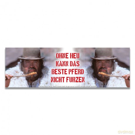 Bud Spencer Enamel Mug Ohne Heu kann das beste Pferd...