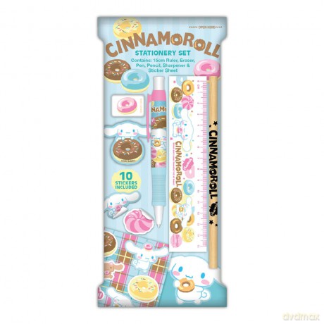 Sanrio Stationery Set 6-Pack Cinnamoroll