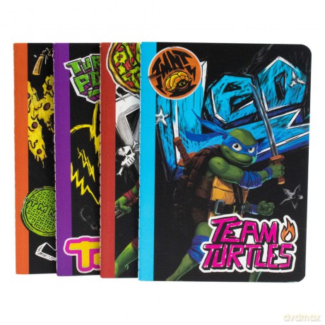 Teenage Mutant Ninja Turtles 4-Pack Notebooks
