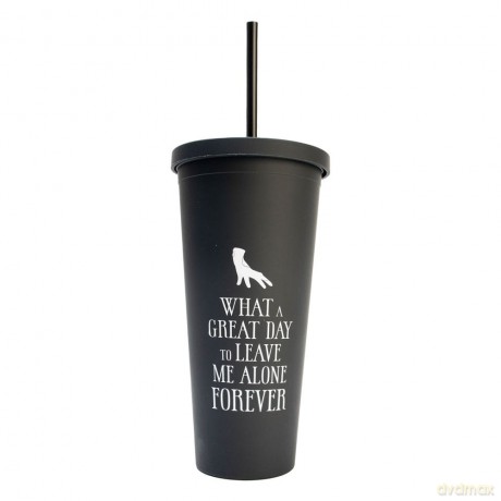 Wednesday Tumbler with Straws 485 ml