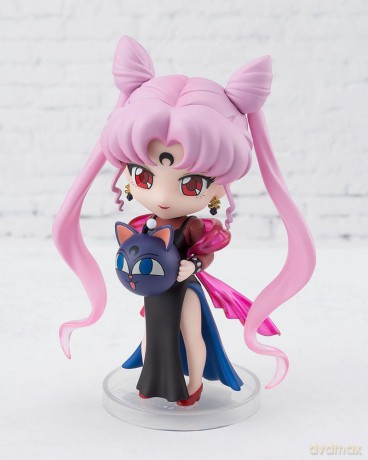 Pretty Guardian Sailor Moon R Figuarts mini Action Figure Black Lady 9 cm