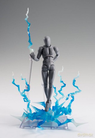 Tamashii Effect Action Figure Accessory Thunder Blue Version for S.H.Figuarts