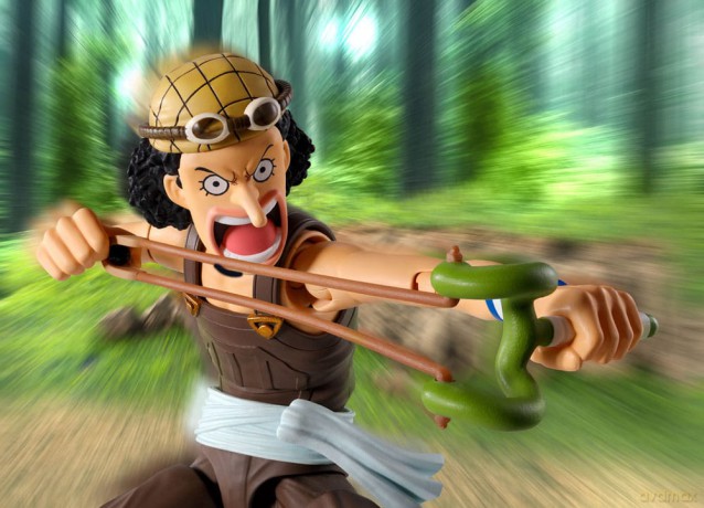 One Piece S.H.Figuarts Action Figure Usopp Romance Dawn Ver. 15 cm