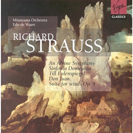 Waart/Minnesota Orchestra: Virgin De V.-Alpine Symphony/Sinfonia Do [2CD]