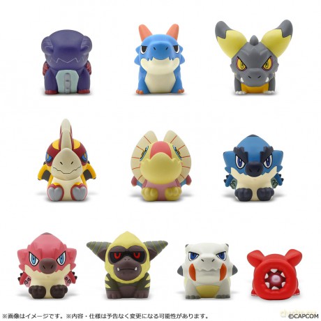 Monster Hunter Figure Builder Trading Figures 3 - 5 cm Finger Puppet Monster Hunter Vol. 2 (10)